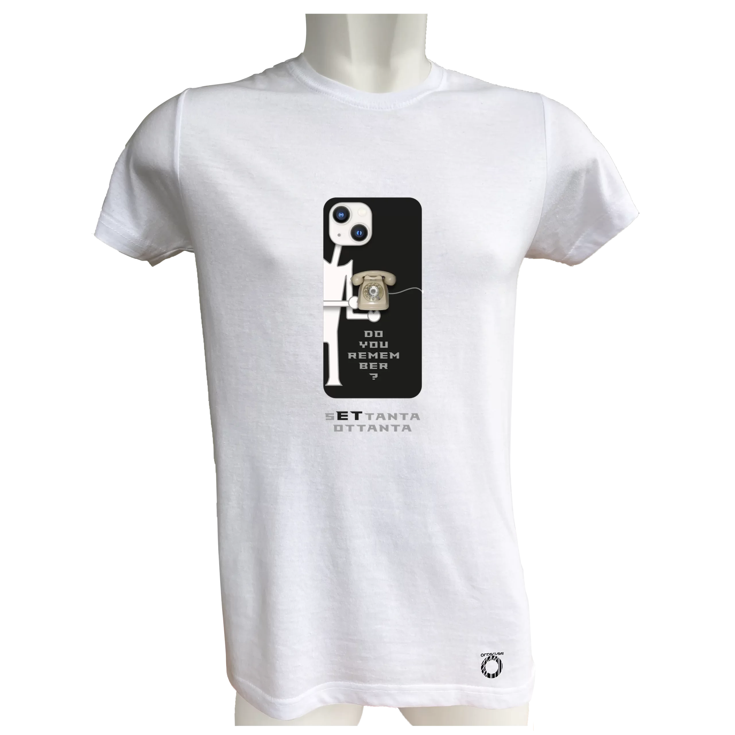 T-shirt telefono '70 '80