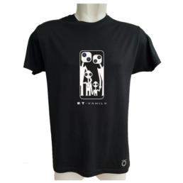 T-shirt ET famiglia alieni