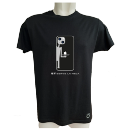 T-shirt cameriere ET serve la mela