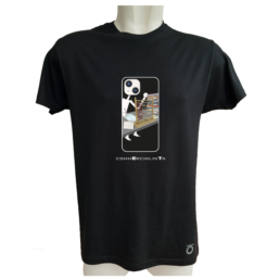 t-shirt ET commercialista idea regalo divertente nero