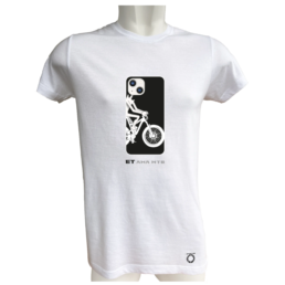 t-shirt ET mtb mountain bike idea regalo divertente